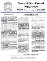 2006 Newsletter