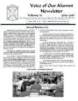 2007 Newsletter